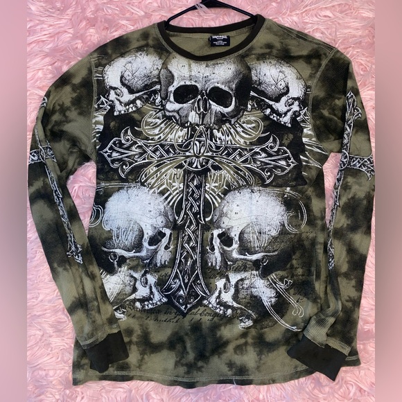 MMA ELITE Camo 💀 graphic long sleeve - Picture 3 of 6
